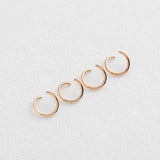 SG.242 // Surgical Steel Rose Gold Jumpring 8mm , 3g (about 25pc) / B-BB-0063