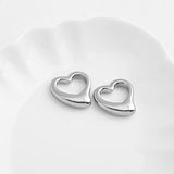 SG.243 // Surgical Steel Chubby Heart 15.5mm Pendant, 1Pc / P-SS-1168