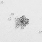 SG.239 // Surgical Steel Jumpring 3.5mm , 3g (about 100pc) / B-BB-0060