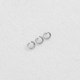 SG.239 // Surgical Steel Jumpring 3.5mm , 3g (about 100pc) / B-BB-0060