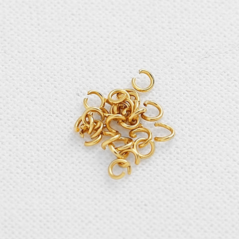 SG.240 // Surgical Steel Jumpring 3mm , 1g (about 60pc) / B-BB-0061