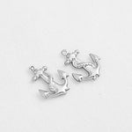 SG.249 // Surgical Steel Rope Anchor Pendant, 2Pc / P-SS-1198