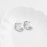SG.333 // Surgical Steel Love Forever Heart Pendant, 10Pc / P-SS-1203