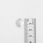 SG.333 // Surgical Steel Love Forever Heart Pendant, 10Pc / P-SS-1203