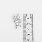 SG.247 // Surgical Steel Cupid Pendant, 2Pc / P-SS-1196