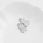SG.248 // Surgical Steel Mini Bear Pendant, 4Pc / P-SS-1197