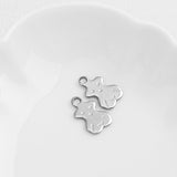 SG.248 // Surgical Steel Mini Bear Pendant, 4Pc / P-SS-1197