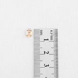 SG.245 // Surgical Steel 8 Frame Bead Cap, 3g(about 30Pc) / C-AA-0011