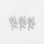 SG.247 // Surgical Steel Cupid Pendant, 2Pc / P-SS-1196
