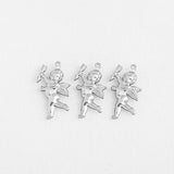 SG.247 // Surgical Steel Cupid Pendant, 2Pc / P-SS-1196
