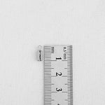 SG.257 // Surgical Steel C type 3mm, 4.5mm, 5.5mm Cap, 6 Pc  / B-BB-0083