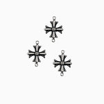 SG.597 // Surgical Steel Chrome Hearts Antique Cross Pendant [Silver], 1 pc