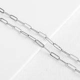 SG.274 // Surgical Steel Flat Clip Chain, 1M  / P-CC-0058