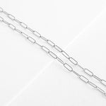 SG.268 // Surgical Steel Width 4mm Clip Chain, 1M  / P-CC-0059