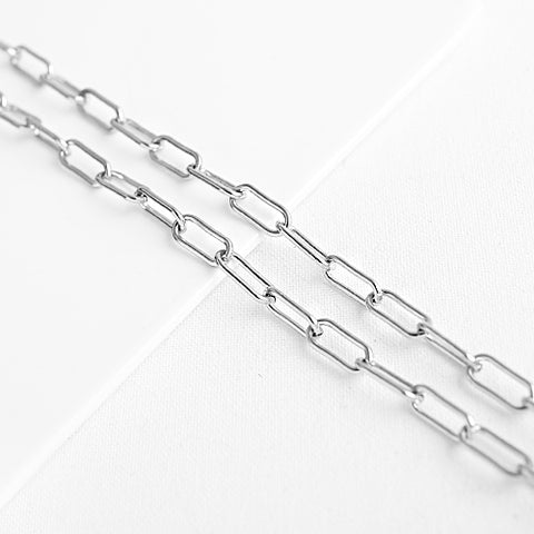 SG.269 // Surgical Steel Width 7mm Clip Chain, 1M  / P-CC-0059