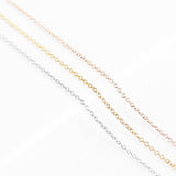 SG.282 // Surgical Steel Basic 1mm Chain, 1M / P-CC-0060