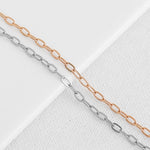 SG.284 // Surgical Steel Ovar 2 mm Chain, 50 cm / P-CC-0108