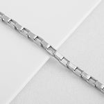 SG.288 // Surgical Steel 5mm Rectangle Chain, 50 cm / P-CC-0105