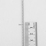 SG.303 // Surgical Steel  3/3.5/5.5/8mm 4DC Chain, 50 cm / P-CC-0126,0127,0128,0129