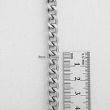 SG.303 // Surgical Steel  3/3.5/5.5/8mm 4DC Chain, 50 cm / P-CC-0126,0127,0128,0129