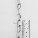 SG.304 // Surgical Steel  6/8.3/14.3mm  Clip Chain, 50 cm / P-CC-0130,0131,0132