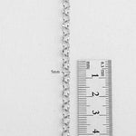 SG.301 // Surgical Steel  3/5/7 mm Round Chain, 50 cm / P-CC-0119,0120,0121