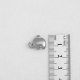 SG.314 // Surgical Steel Simple Elephant Pendent, 1pc / P-SS-1208