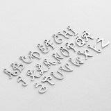 SG.309 // Surgical Steel Lettering Initial Pendent, 1pc / P-SS-1150