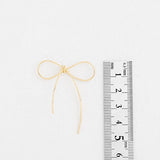 SG.340 // Surgical Steel Line Ribbon Pendent, 1pc / P-SS-1213