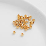 SG.347 // Surgical Steel Crack Settling 3mm Ball Bead, 1g (about 20pc) / P-DF-0222