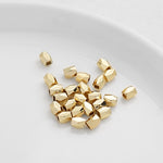 SG.348 // Surgical Steel Polygon 3.8mm Ball Bead, 1g (about 6pc) / P-DF-0224