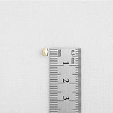 SG.348 // Surgical Steel Polygon 3.8mm Ball Bead, 1g (about 6pc) / P-DF-0224