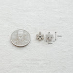 SG.365 // Surgical Steel Flat Cosmos Pendant , 1pc / 5-6535-07