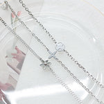 SG.362 // Surgical Steel Flat Cosmos Pendant , 1pc / 5-6535-08