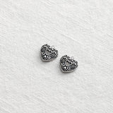 SG.367 // Surgical Steel Pouch Heart Pendant , 1pc / 5-6540-04
