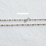 SG.368 // Surgical Steel Serial Number Rugby Chain , 50cm / 8-0050-89