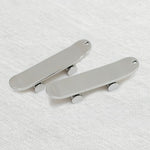 SG.380 // Surgical Steel Skateboard  Pendant , 1pc / 5-6511-04