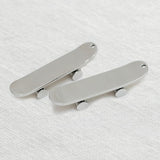 SG.380 // Surgical Steel Skateboard  Pendant , 1pc / 5-6511-04