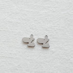SG.382 // Surgical Steel Round Puppy Pendant , 2pc / 5-6512-09
