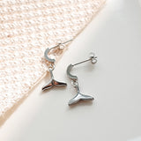 SG.394 // Surgical Steel Half Circle  Ear Post , 2pc / 8-8924-02