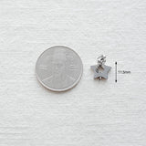 SG.391 // Surgical Steel Star&Star Ear Post , 2pc / 8-8924-05