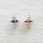 PD.2165 // UFO Purple Aurora Connector Pendant, 1 Pc / 5-2054-08