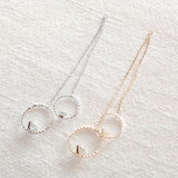 PD.2170 // Double Circle Drop Pendant, 1 Pc / 5-2078-02