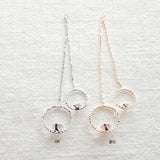 PD.2170 // Double Circle Drop Pendant, 1 Pc / 5-2078-02