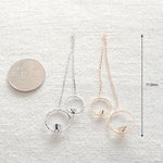 PD.2170 // Double Circle Drop Pendant, 1 Pc / 5-2078-02
