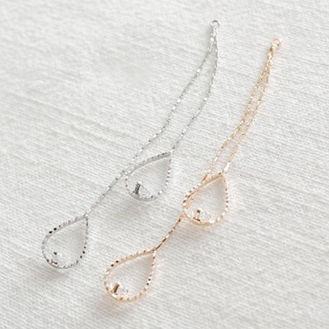 PD.2167 // Cutting Water Drop Pendant, 1 Pc / 5-2072-03