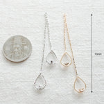 PD.2167 // Cutting Water Drop Pendant, 1 Pc / 5-2072-03