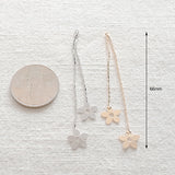 PD.2168 // Double Flower Drop Pendant, 1 Pc / 5-2072-04