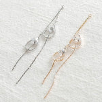 PD.2172 // Cutting Water Drop & Cubic Pendant, 1 Pc / 5-2078-04
