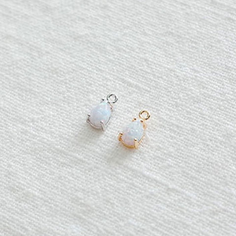 PD.2176 //  Mini Opal Water Drop, Pendant, 1 Pc / 5-2099-03